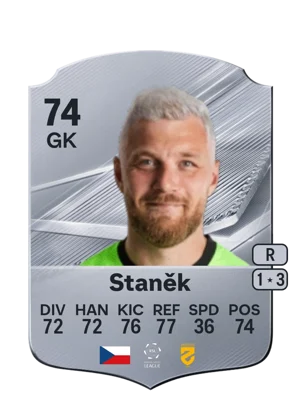 Staněk - 74 - Rare EA FC 27 card