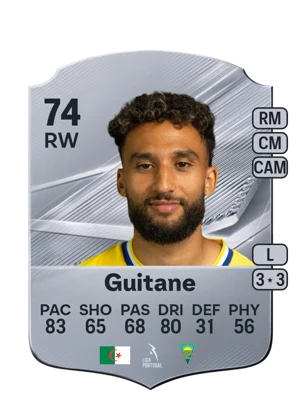 Guitane - 74 - Rare EA FC 27 card
