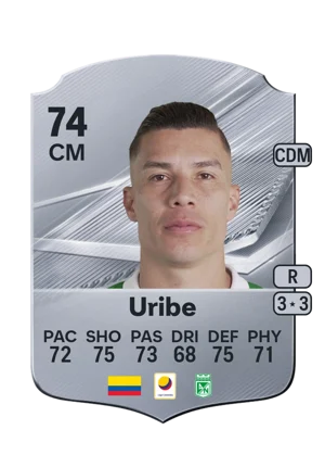 Uribe - 74 - Rare EA FC 27 card