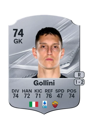 Gollini - 74 - Rare EA FC 27 card