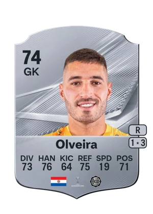 Olveira - 74 - Rare EA FC 27 card
