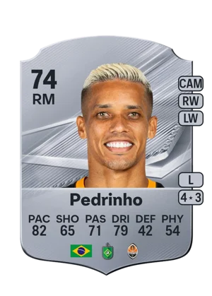 Pedrinho - 74 - Rare EA FC 27 card