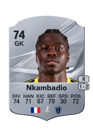 Nkambadio - 74 - Rare EA FC 27 card