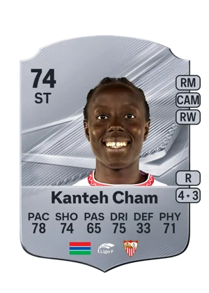 Kanteh Cham - 74 - Rare EA FC 27 card