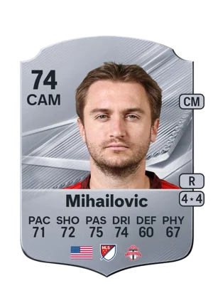 Mihailovic - 74 - Rare EA FC 27 card
