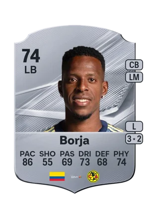 Borja - 74 - Rare EA FC 27 card