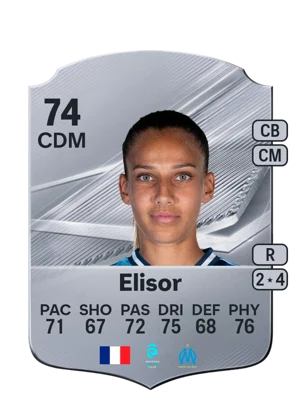 Elisor - 74 - Rare EA FC 27 card