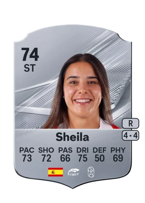 Sheila - 74 - Rare EA FC 27 card