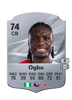 Ogbu - 74 - Rare EA FC 27 card
