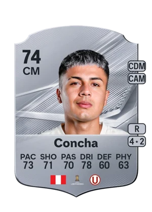 Concha - 74 - Rare EA FC 27 card