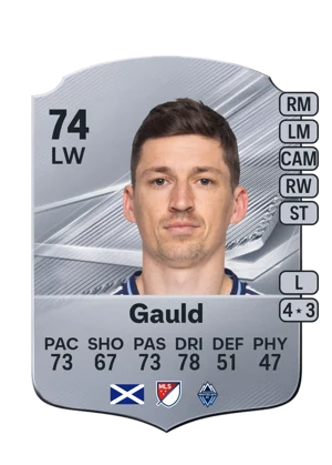Gauld - 74 - Rare EA FC 27 card