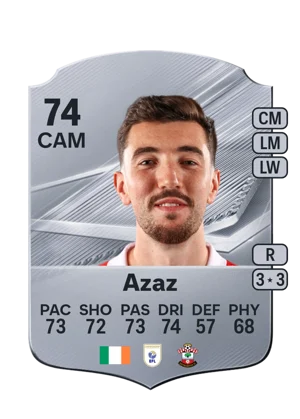 Azaz - 74 - Rare EA FC 27 card