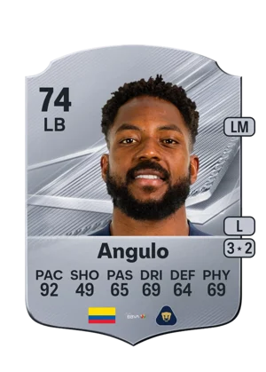 Angulo - 74 - Rare EA FC 27 card