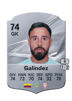 Galíndez - 74 - Rare EA FC 27 card