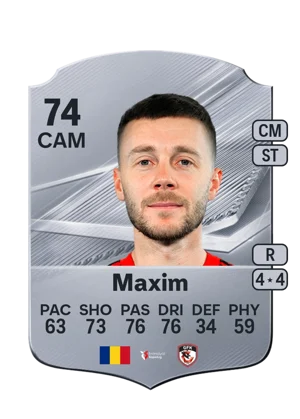 Maxim - 74 - Rare EA FC 27 card
