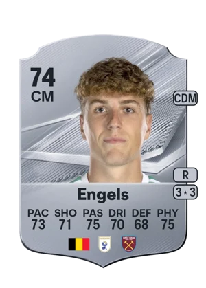 Engels - 74 - Rare EA FC 27 card