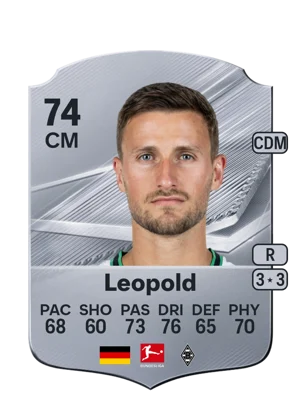Leopold - 74 - Rare EA FC 27 card