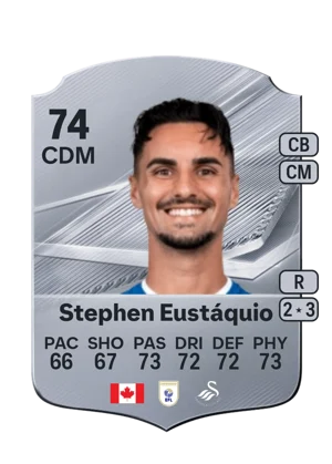 Stephen Eustáquio - 74 - Rare EA FC 27 card