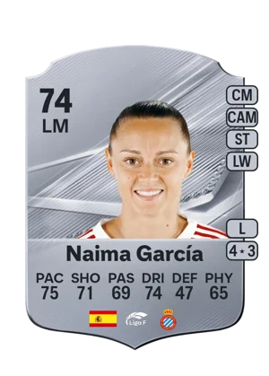 Naima García - 74 - Rare EA FC 27 card