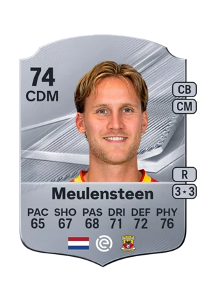 Meulensteen - 74 - Rare EA FC 27 card