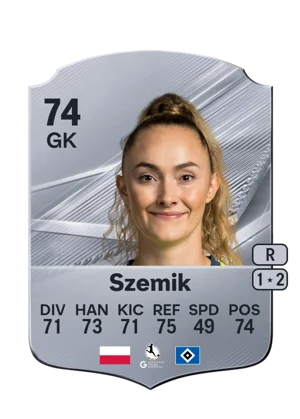 Szemik - 74 - Rare EA FC 27 card