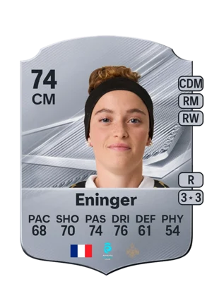 Eninger - 74 - Rare EA FC 27 card