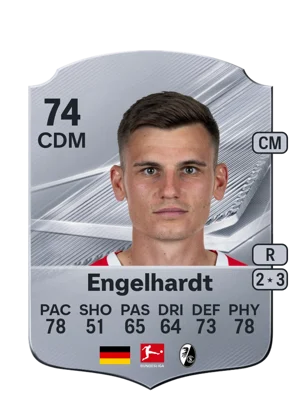 Engelhardt - 74 - Rare EA FC 27 card