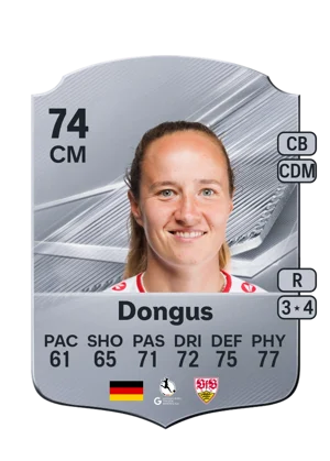 Dongus - 74 - Rare EA FC 27 card
