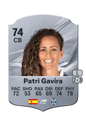 Patri Gavira - 74 - Rare EA FC 27 card