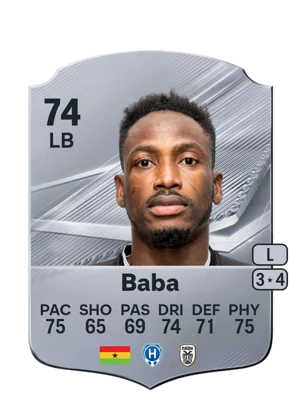 Baba - 74 - Rare EA FC 27 card