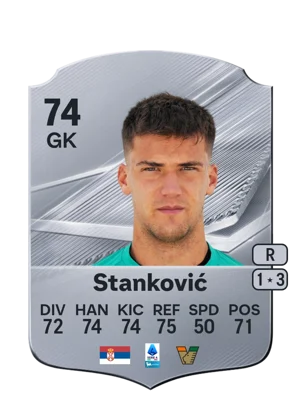 Stanković - 74 - Rare EA FC 27 card