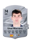 Unai Marrero - 74 - Rare