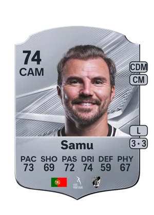 Samu - 74 - Rare EA FC 27 card