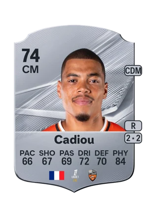 Cadiou - 74 - Rare EA FC 27 card