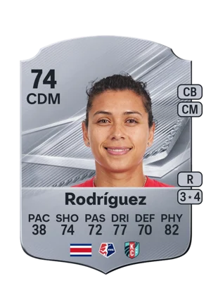 Rodríguez - 74 - Rare EA FC 27 card