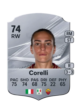 Corelli - 74 - Rare EA FC 27 card