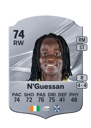 N'Guessan - 74 - Rare EA FC 27 card