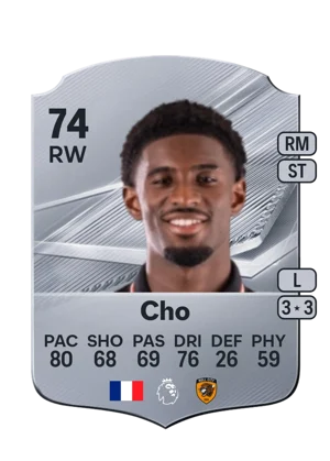 Cho - 74 - Rare EA FC 27 card