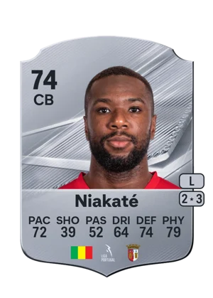 Niakaté - 74 - Rare EA FC 27 card
