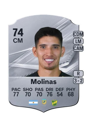 Molinas - 74 - Rare EA FC 27 card