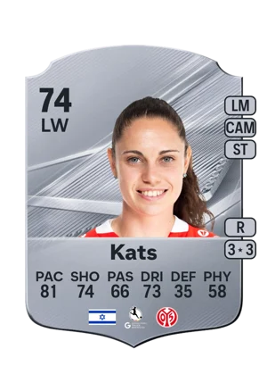 Kats - 74 - Rare EA FC 27 card