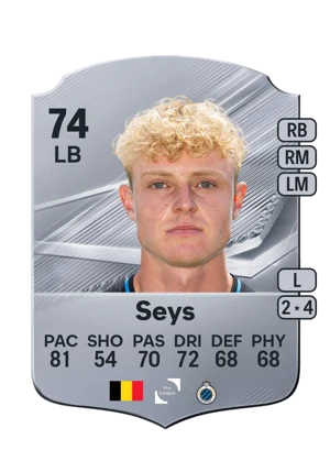 Seys - 74 - Rare EA FC 27 card