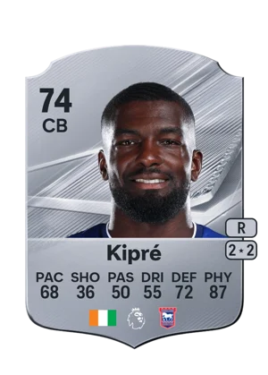 Kipré - 74 - Rare EA FC 27 card