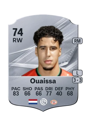 Ouaissa - 74 - Rare EA FC 27 card