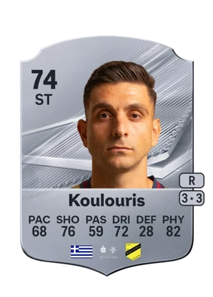 Koulouris - 74 - Rare EA FC 27 card