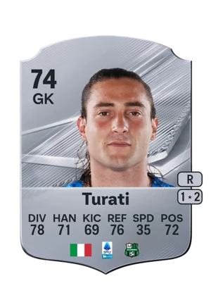 Turati - 74 - Rare EA FC 27 card