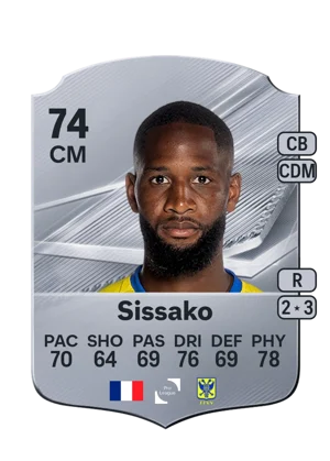 Sissako - 74 - Rare EA FC 27 card