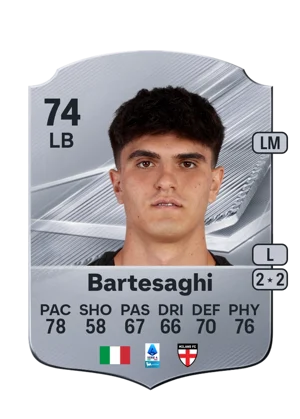 Bartesaghi - 74 - Rare EA FC 27 card
