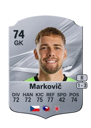 Markovič - 74 - Rare EA FC 27 card