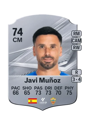 Javi Muñoz - 74 - Rare EA FC 27 card